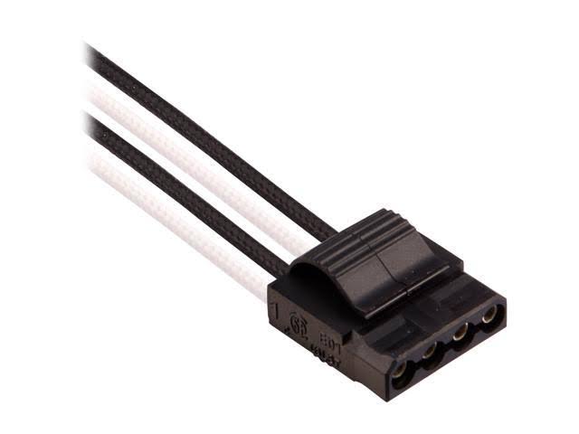 Black/White Sleeved PSU Cables Kit U852446