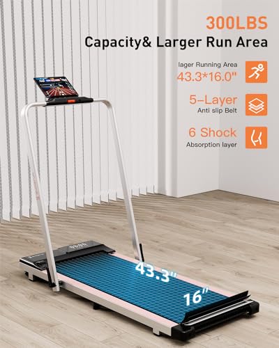 3 in 1 Folding Treadmill with 300LBs Capacity R747
