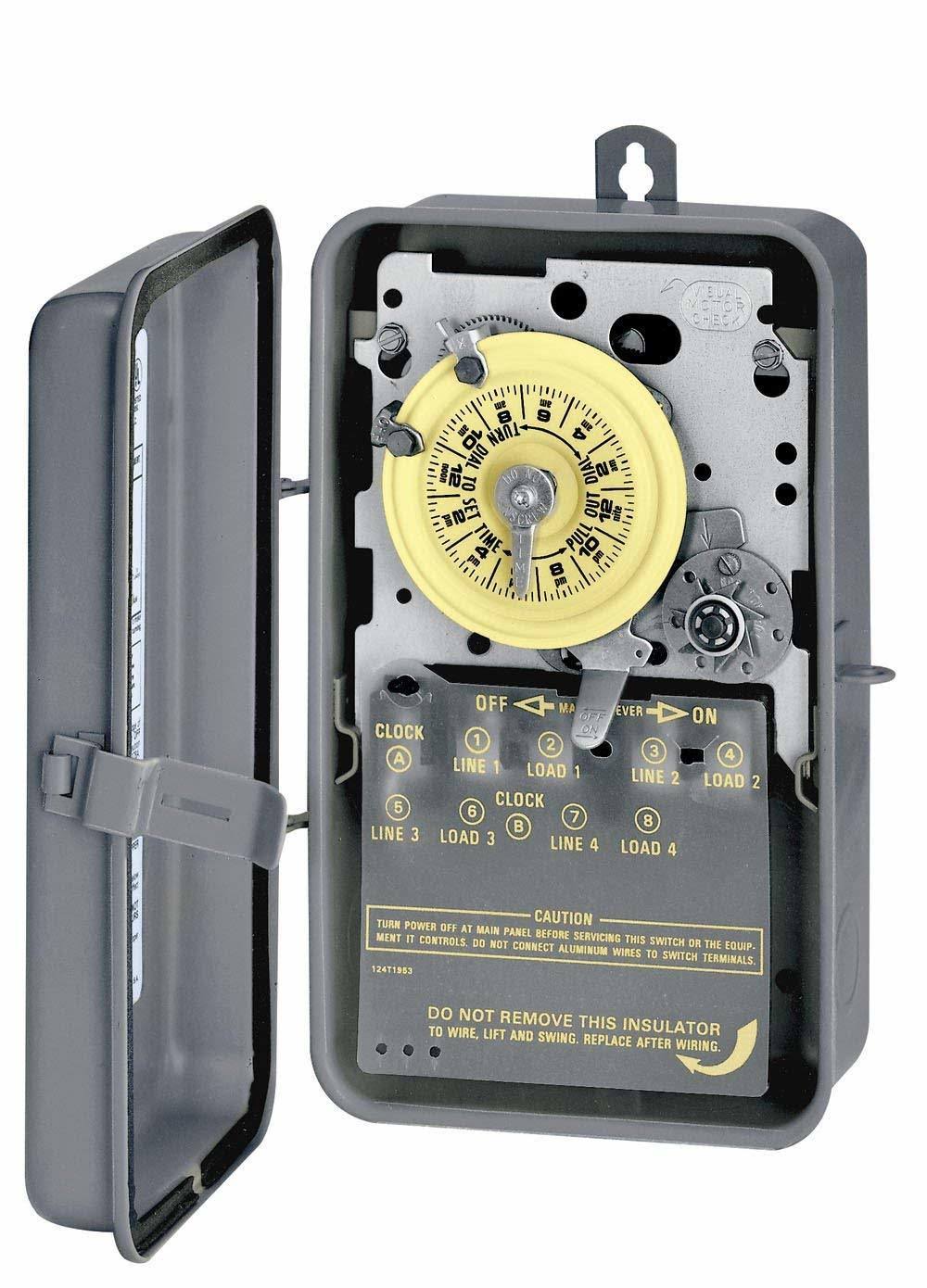 Gray Mechanical Time Switch I5287