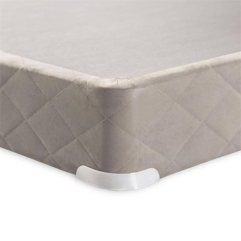 White 8-Inch Queen Tight Top Fabric Mattress B7564