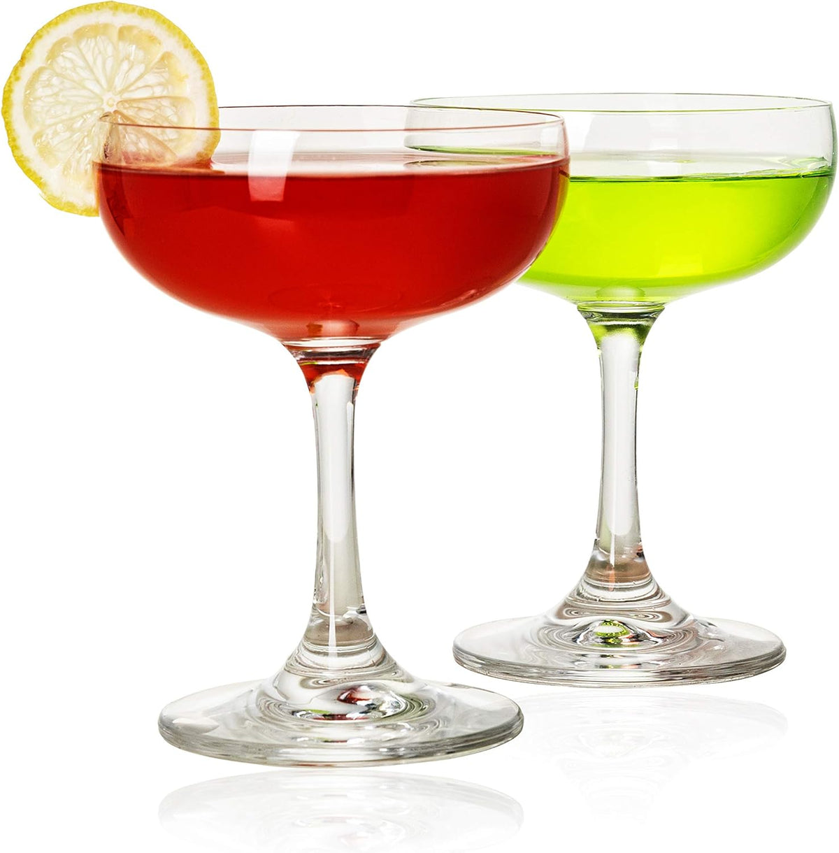 Champagne Coupe Glass Set of 2, Crystal, 7 oz I504129