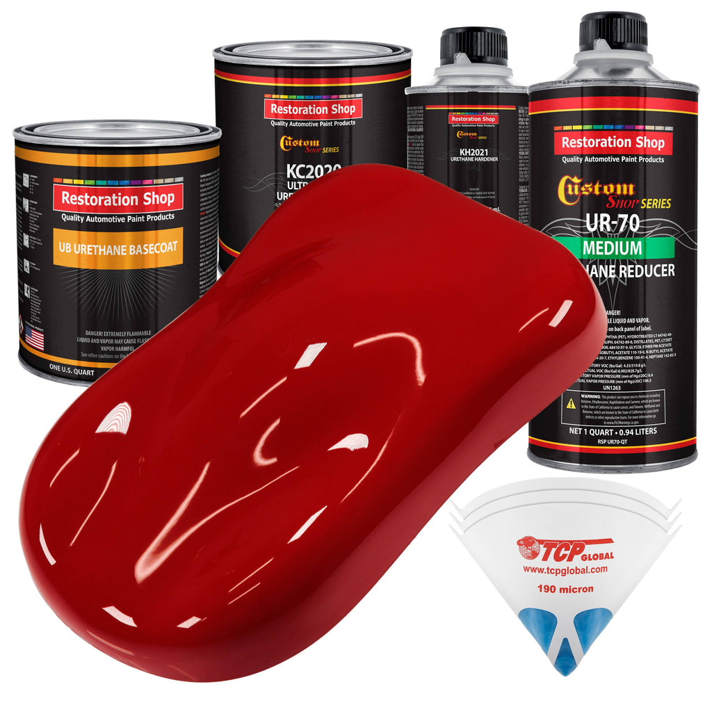 Victory Red Urethane Basecoat Clearcoat Auto Paint Kit X328
