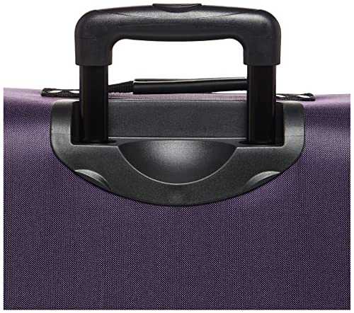 Purple 3-Piece Softside Luggage Set with Spinner Wheels (21/25/29) X541