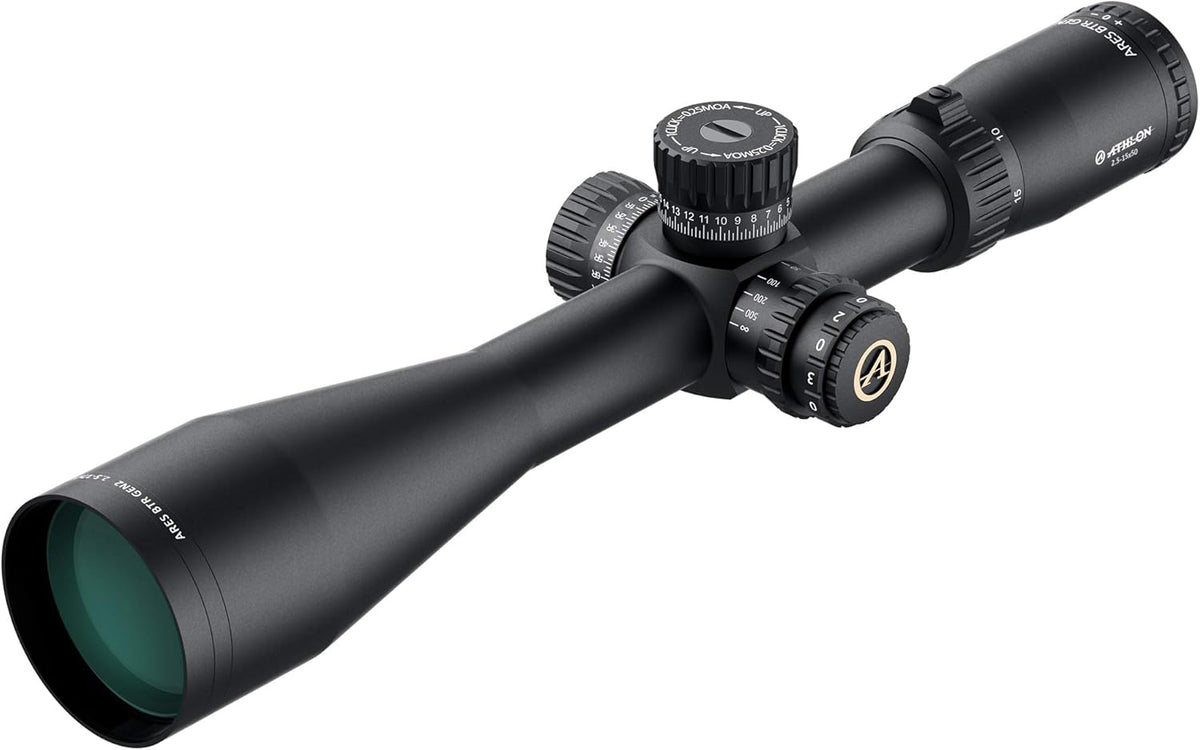 Athlon Ares BTR Gen II Carbon Fiber Throw Lever & Billet Scope Level E4334
