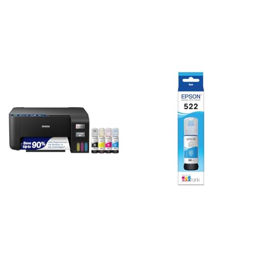 Black Wireless All-in-One Supertank Printer with Scan and Copy C681