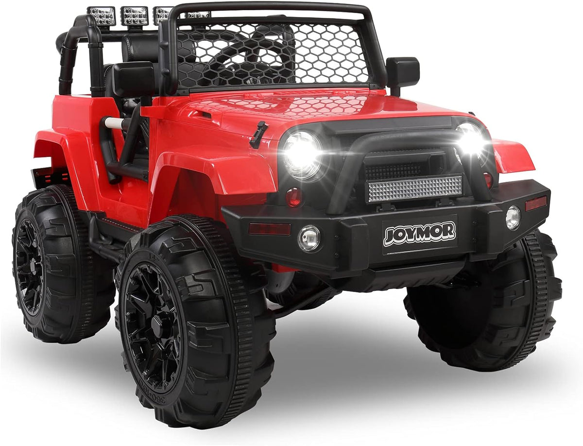 12V Kids Electric Ride on Truck with Parental Remote Control, Blue Q983