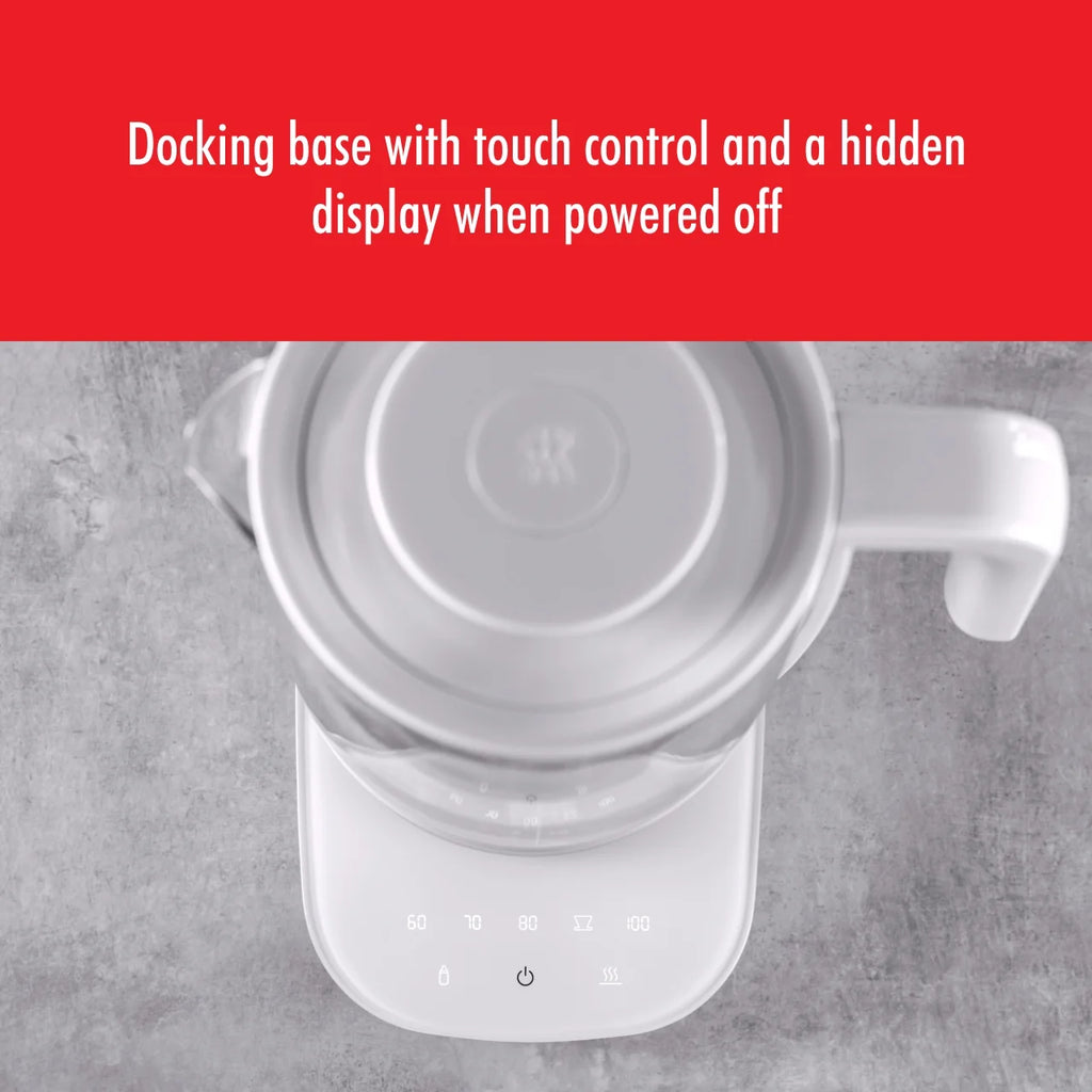 Silver Glass Kettle Z49703