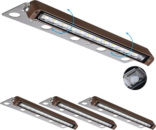12 Inch Dimmable LED Hardscape Lighting, Pack of 4 B442653