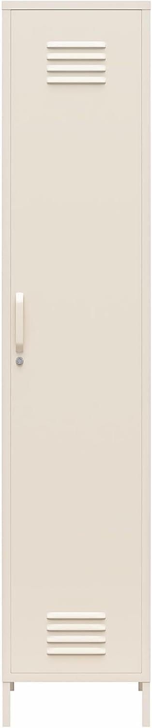 Parchment Metal Storage Cabinet V3948