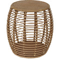 Natural Espresso Rattan End Table A6753