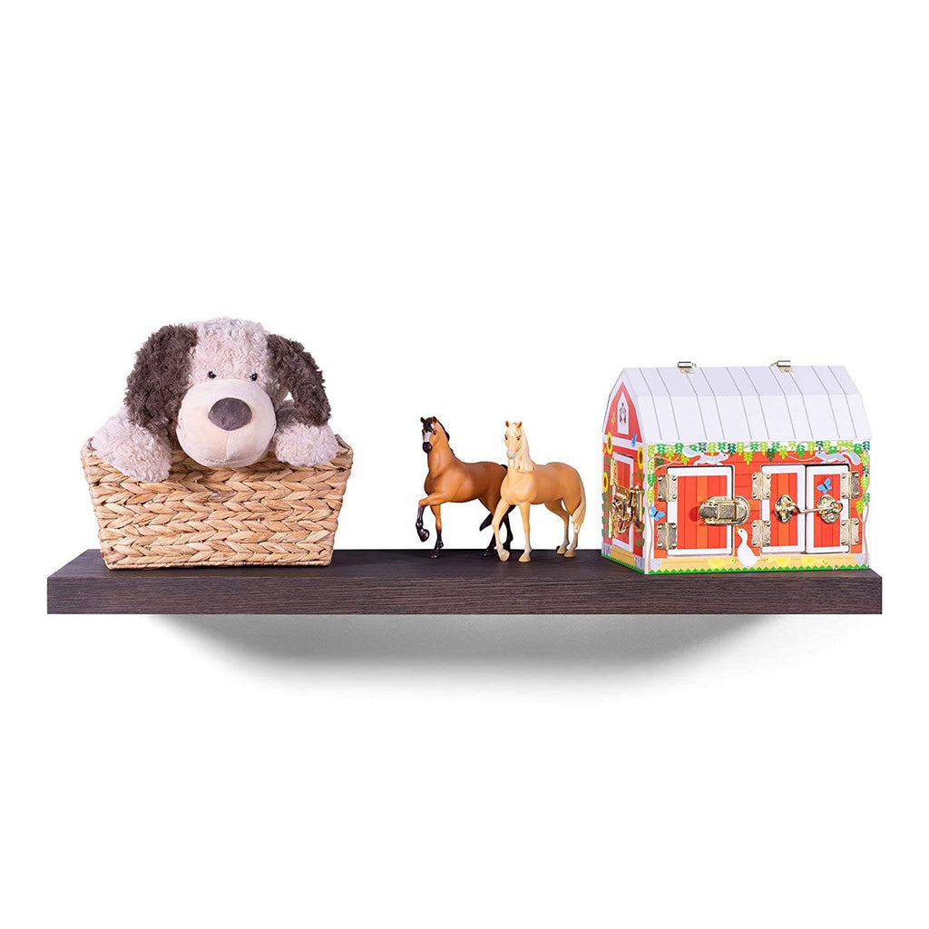 Solid Oak Wood Floating Shelf H4251
