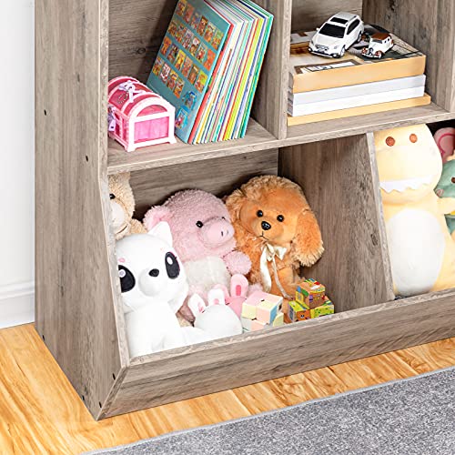 Kids Bookshelf Toy Storage Cubby T489