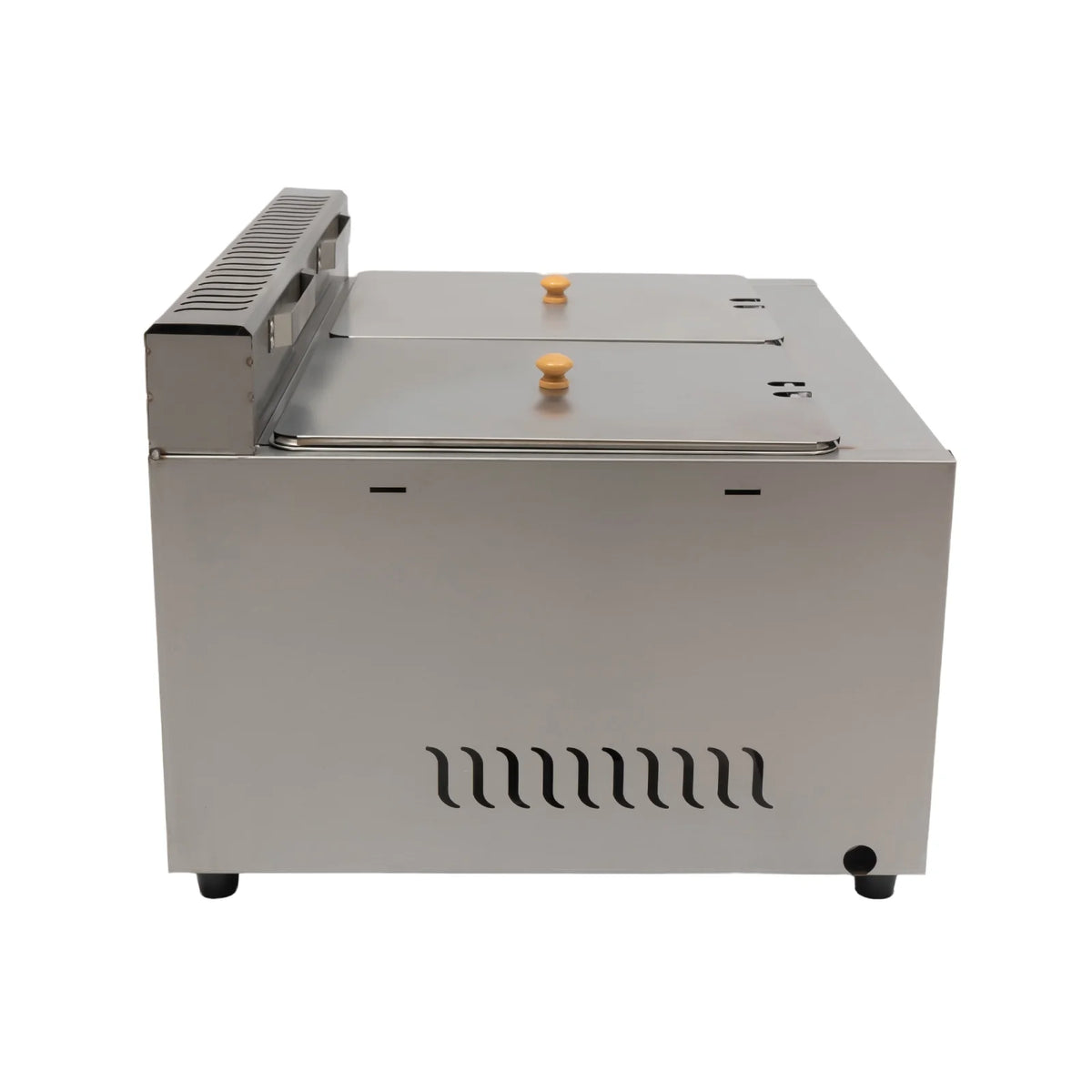 2 Burner Stainless Steel Gas Deep Fryer 12L Z9495