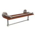 IPE Ironwood Shelf with Gallery Rail and Towel Bar D654874
