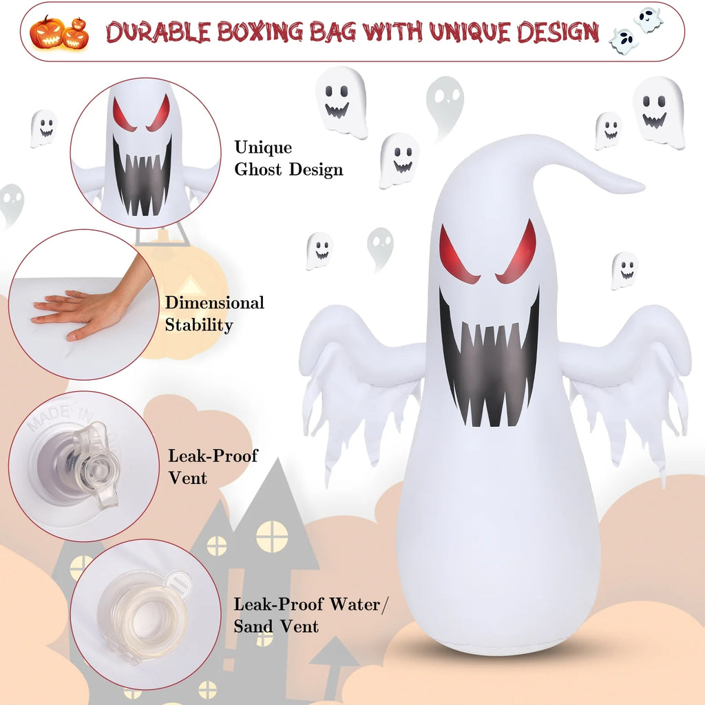 Inflatable Halloween Ghost Punching Bag H4609