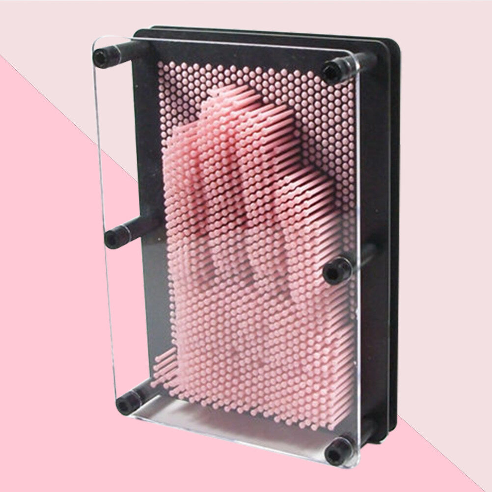 Pink 3-Dimensional Pin Art Board Toy D26731