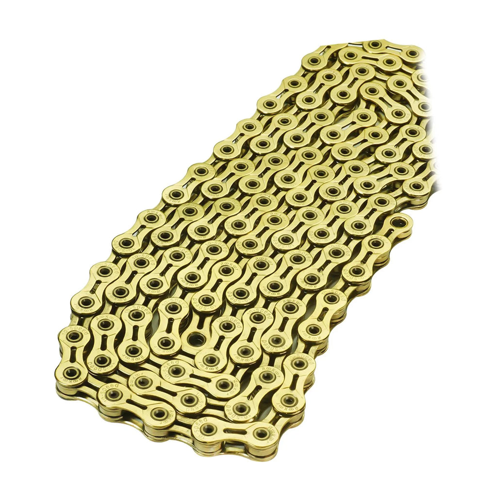 Yellow 116 Links Bicycle Chain T806