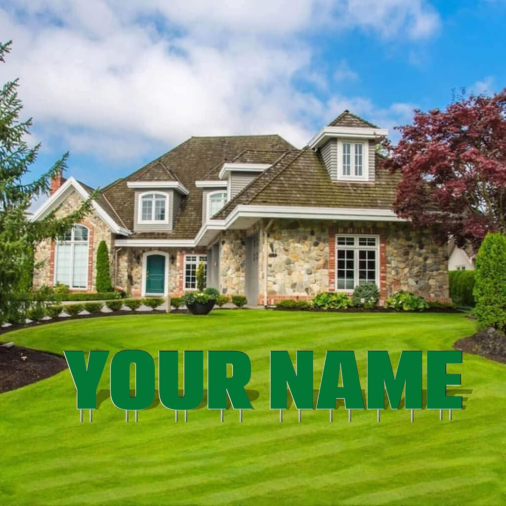 Custom Yard Letters with Stakes, Pack of 2 H38415