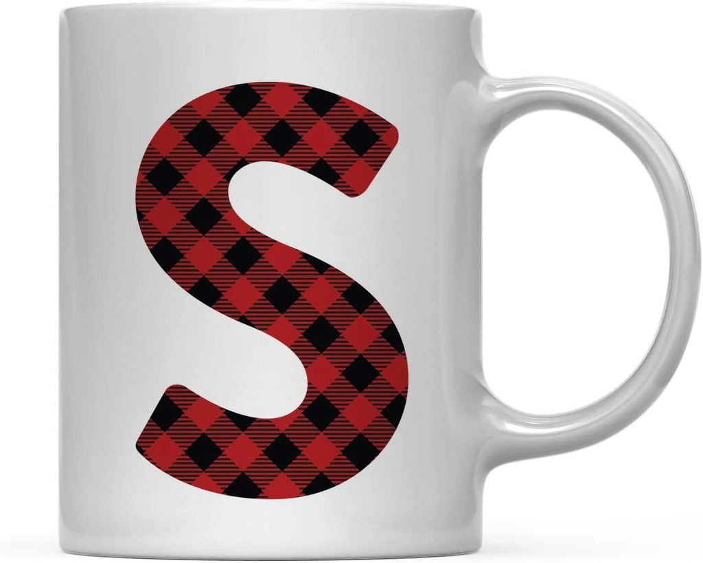 Hot Chocolate Coffee Mug Gift, Red Plaid, 1-Pack, Includes Gift Box D187804