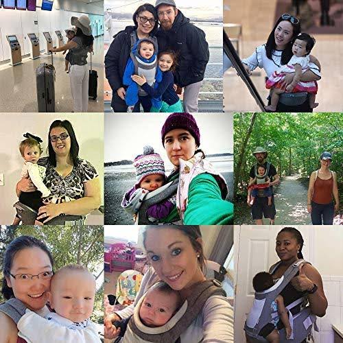 Ergonomic Baby Carrier with Hip Seat D634680