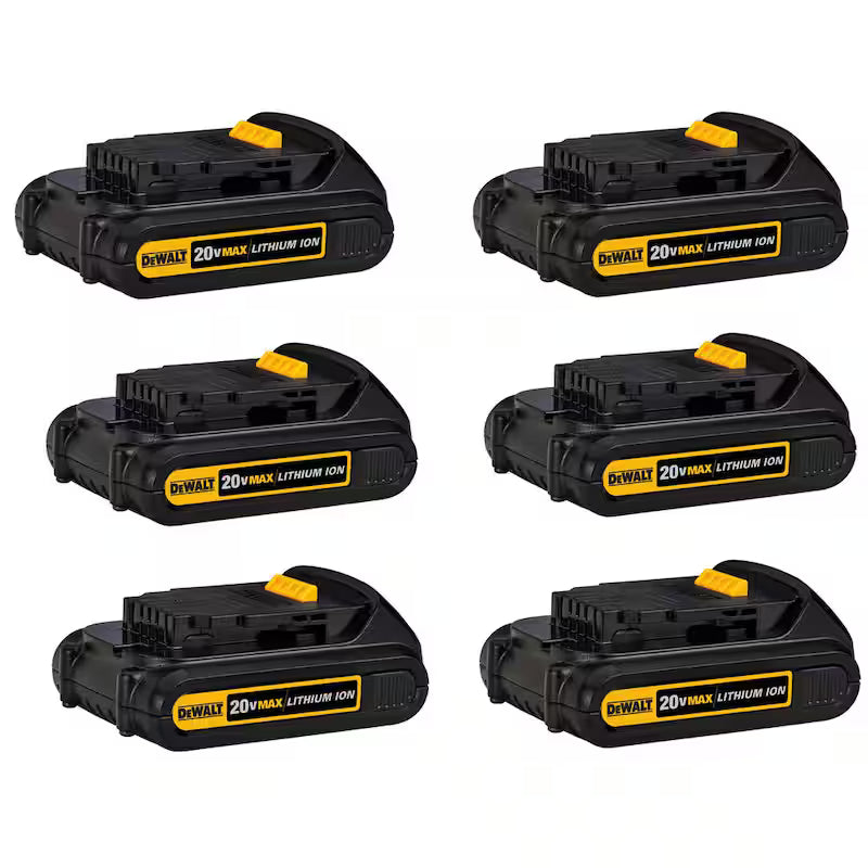 20V MAX Lithium-Ion 1.5Ah Compact Battery Pack 6-Pack S29805