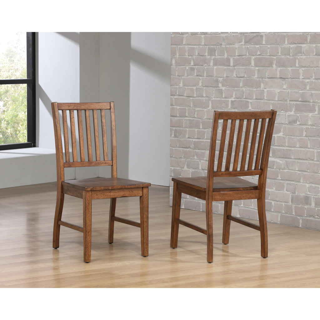 7-Piece Brown Wood Dining Set N793578