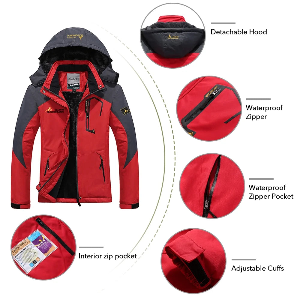 Waterproof Shell Ski Jacket Y7810