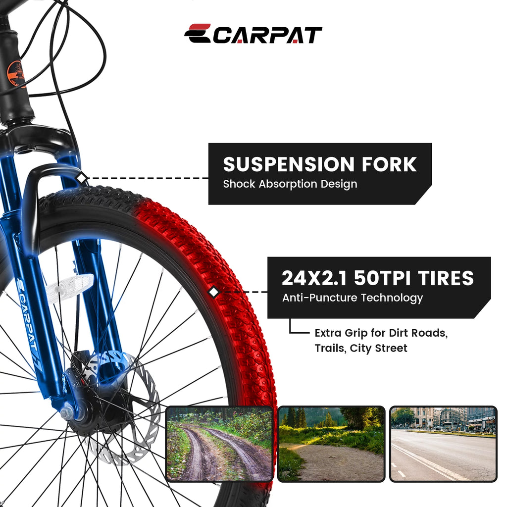 24 inch 21 Speed Mountain Bike P68638