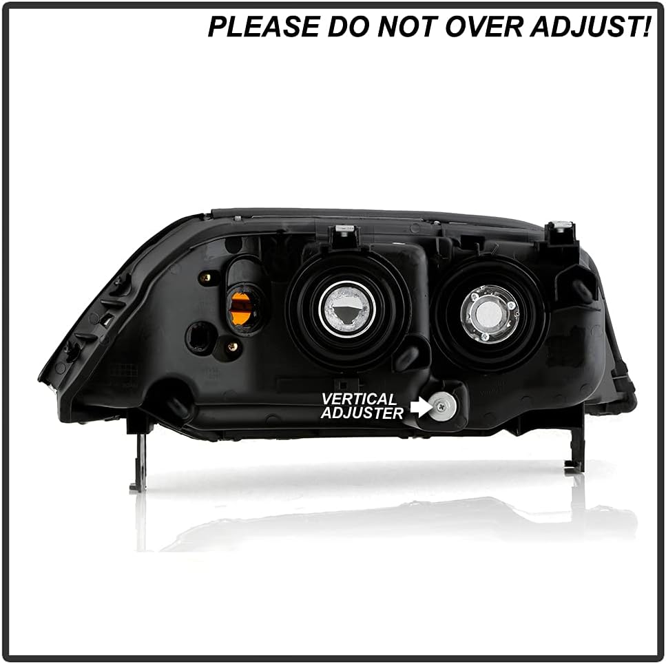 Black Headlights Headlamps A2009