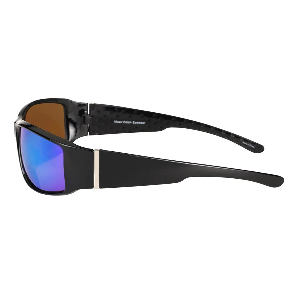 Polarized Full Frame Sport Wrap Bifocal Sunglasses A2053