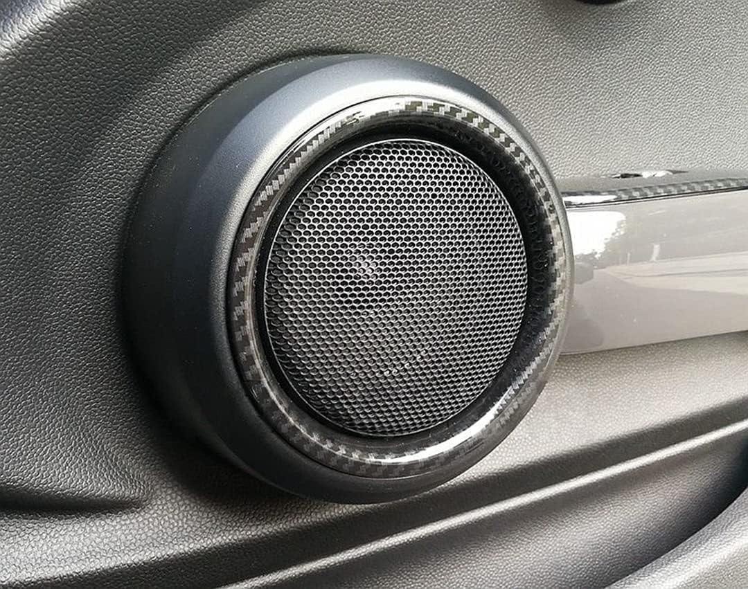Door Lower Speaker Trims Carbon Effect Pack of 2 Q161