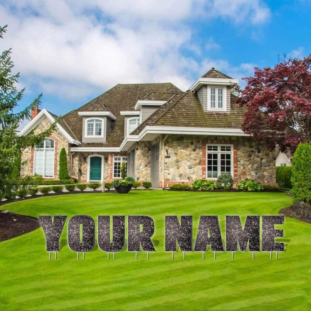 Custom Yard Letters with Stakes, Pack of 2 H38415