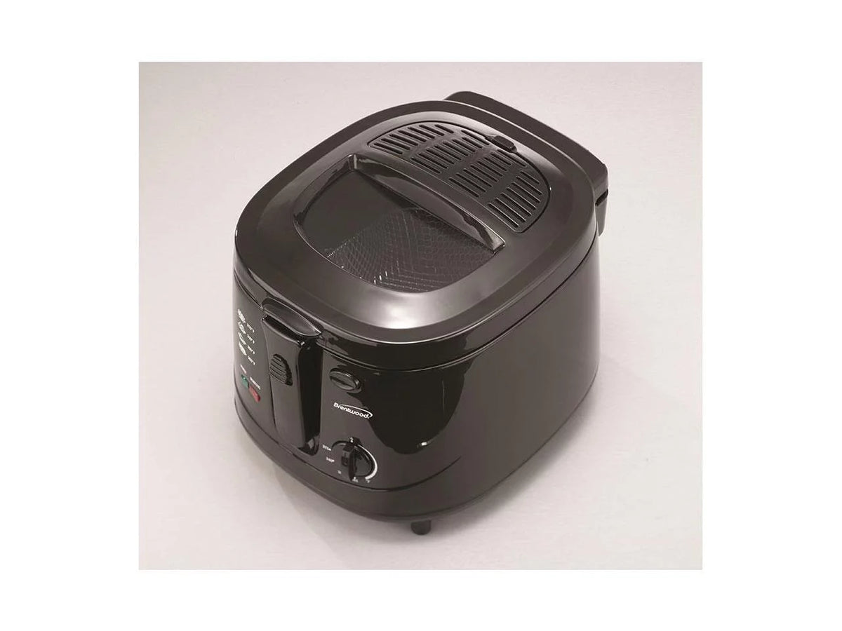 1500w 12-Cup Electric Deep Fryer, Black M4766