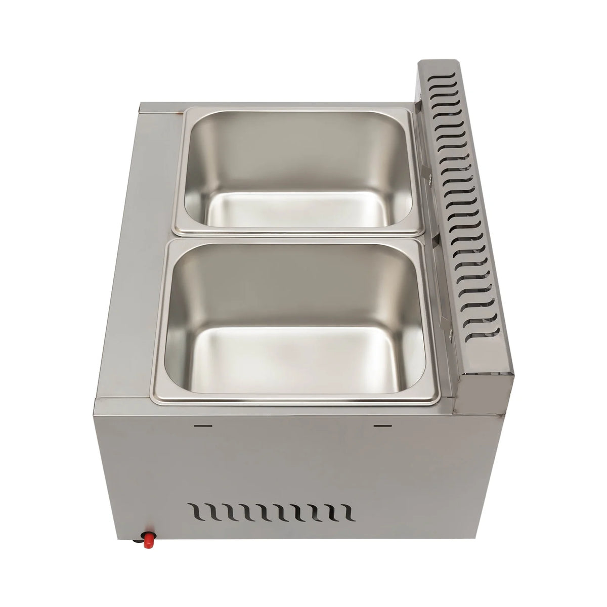 2 Burner Stainless Steel Gas Deep Fryer 12L Z9495