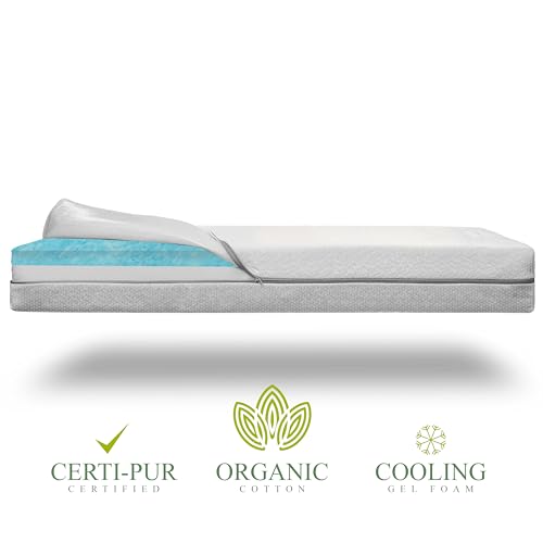 Organic Cotton Dual-Sided Memory Foam Crib Mattress M53125