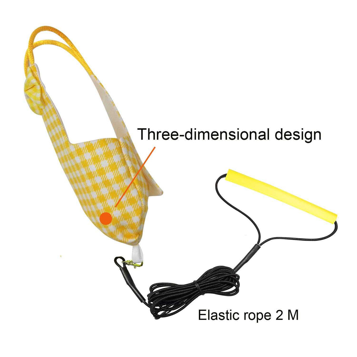 Bird Diaper Harness Flight Suit with 80 Inch Flying Leash U419
