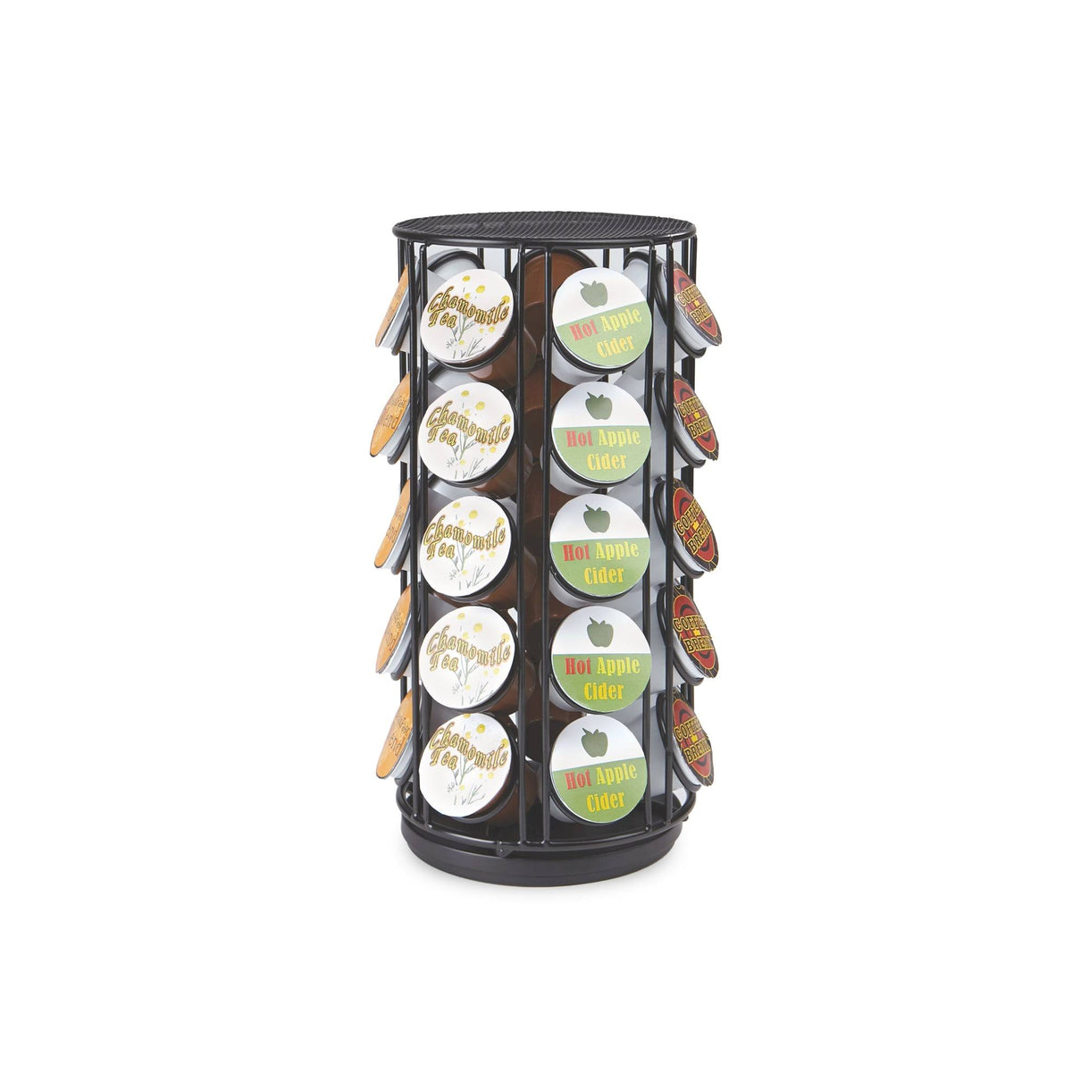 Black 35 Capacity Coffee Pod Carousel Z26866