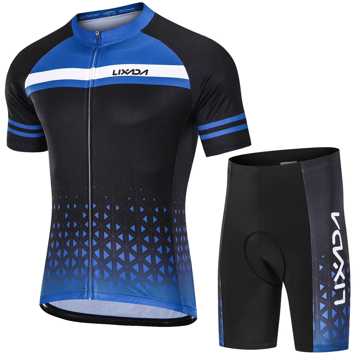 Cycling Jersey Set with Padded Shorts X58550