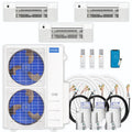 48,000 BTU 3 Zone Ceiling Cassette Ductless Air Conditioner and Heat Pump P771314
