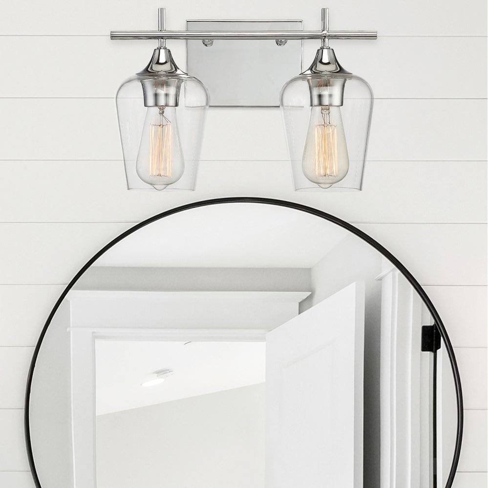 Four Light Chrome Bath Bar Y991