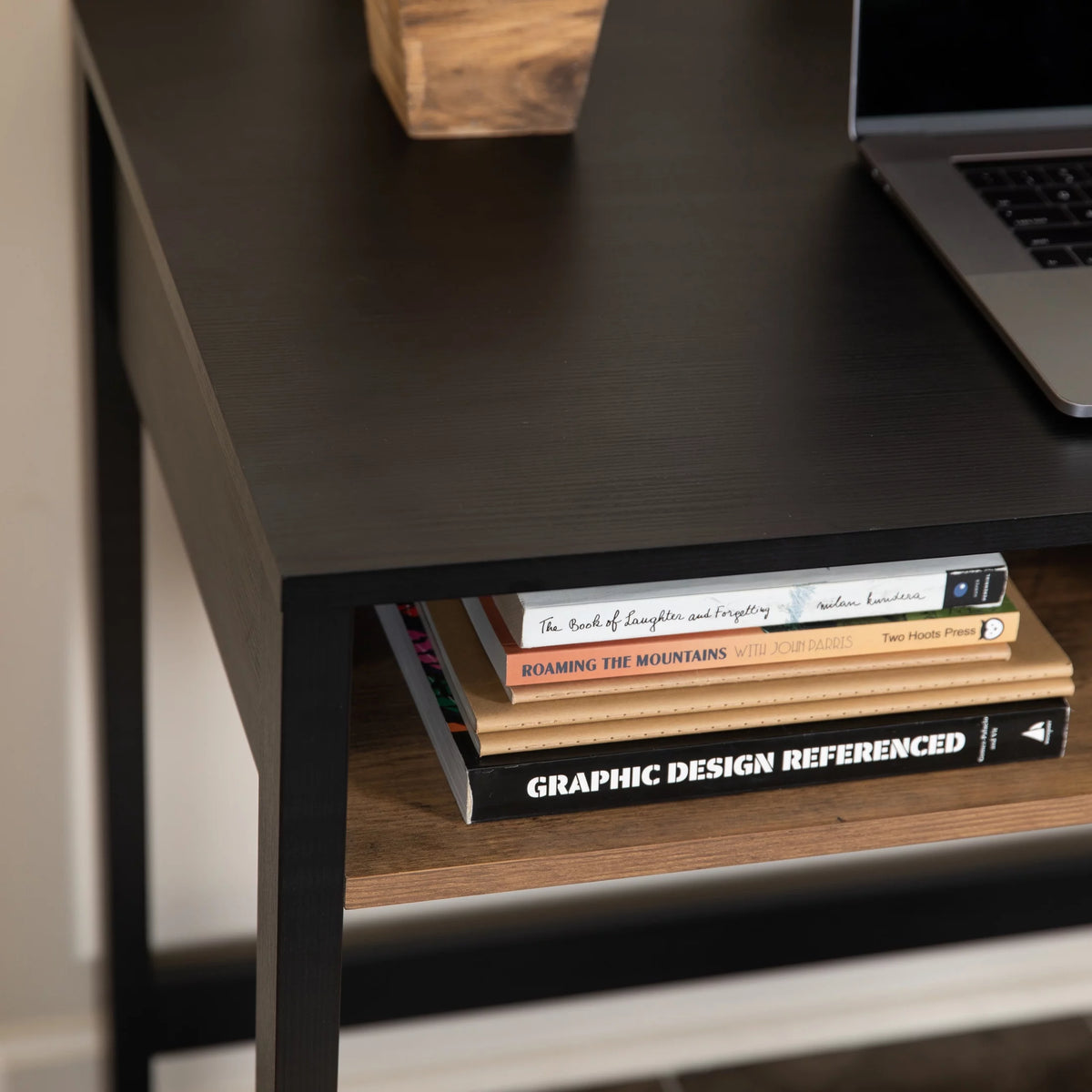 Contemporary Studio Workstation Desk with Drawer B491