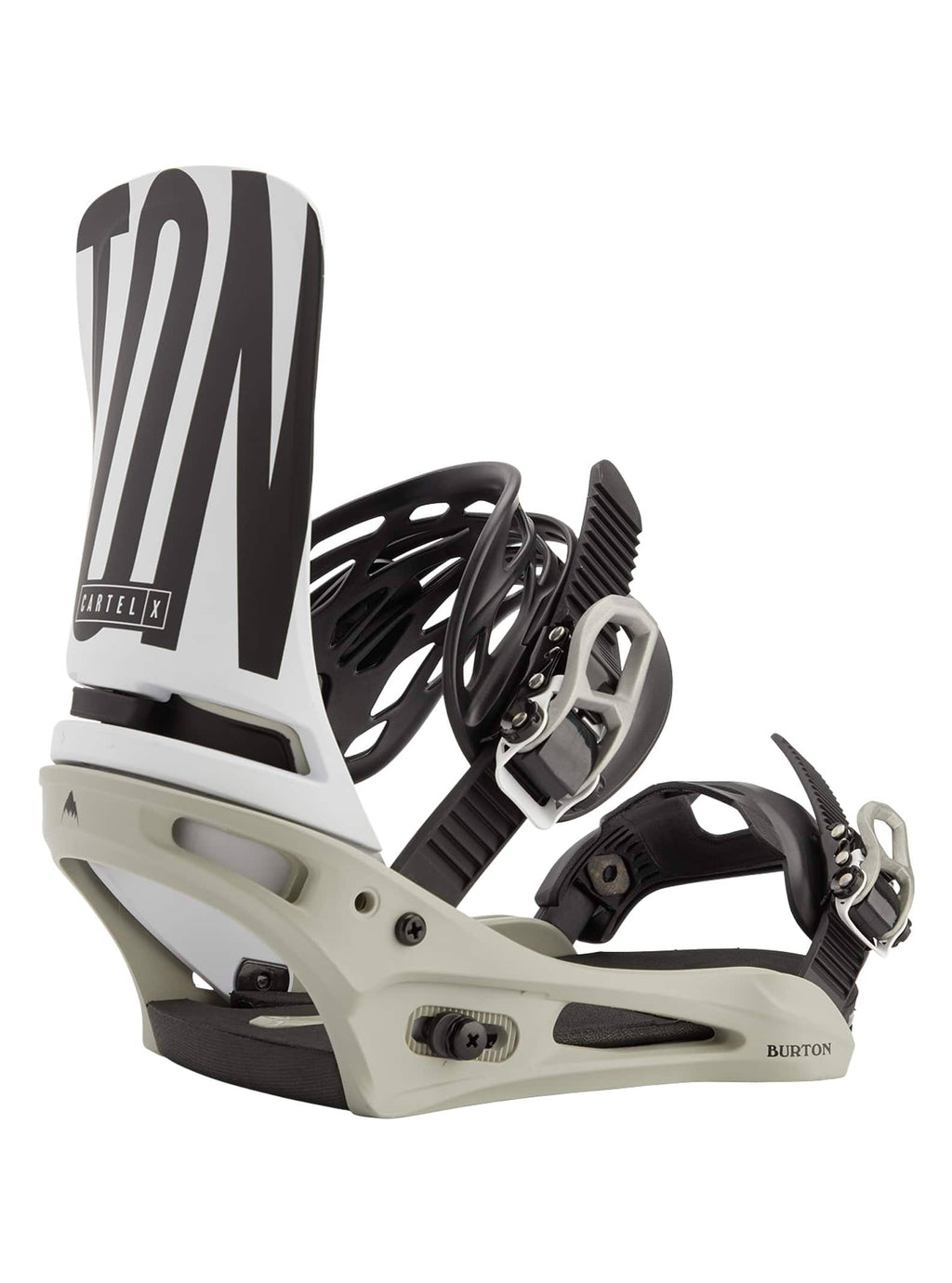 Burton Cartel x Re:Flex Snowboard Binding Team Gray, M H525712