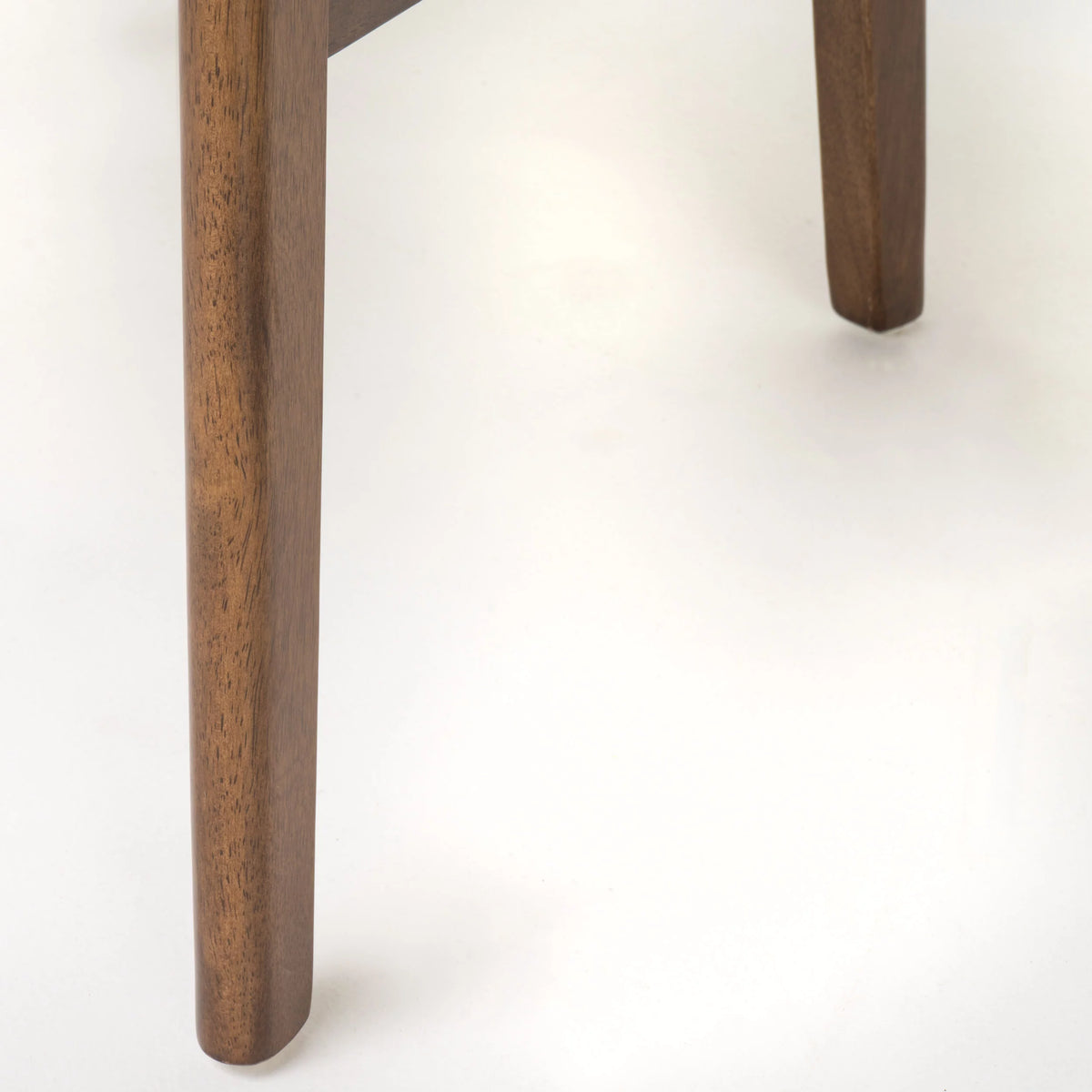 Mint Fabric Walnut Finish Dining Chair, Set of 2 X1107
