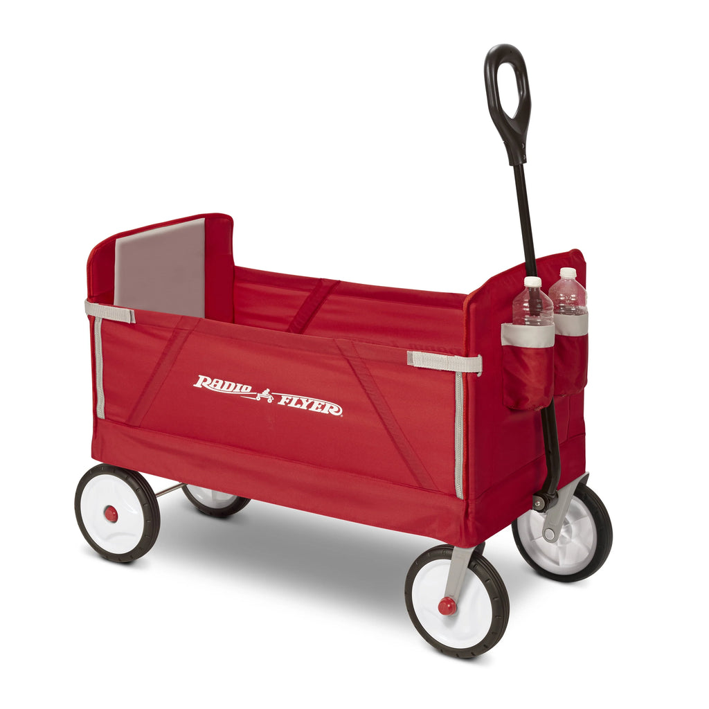 3-in-1 EZ Fold Wagon with Padded Seat and Seat Belts R10436