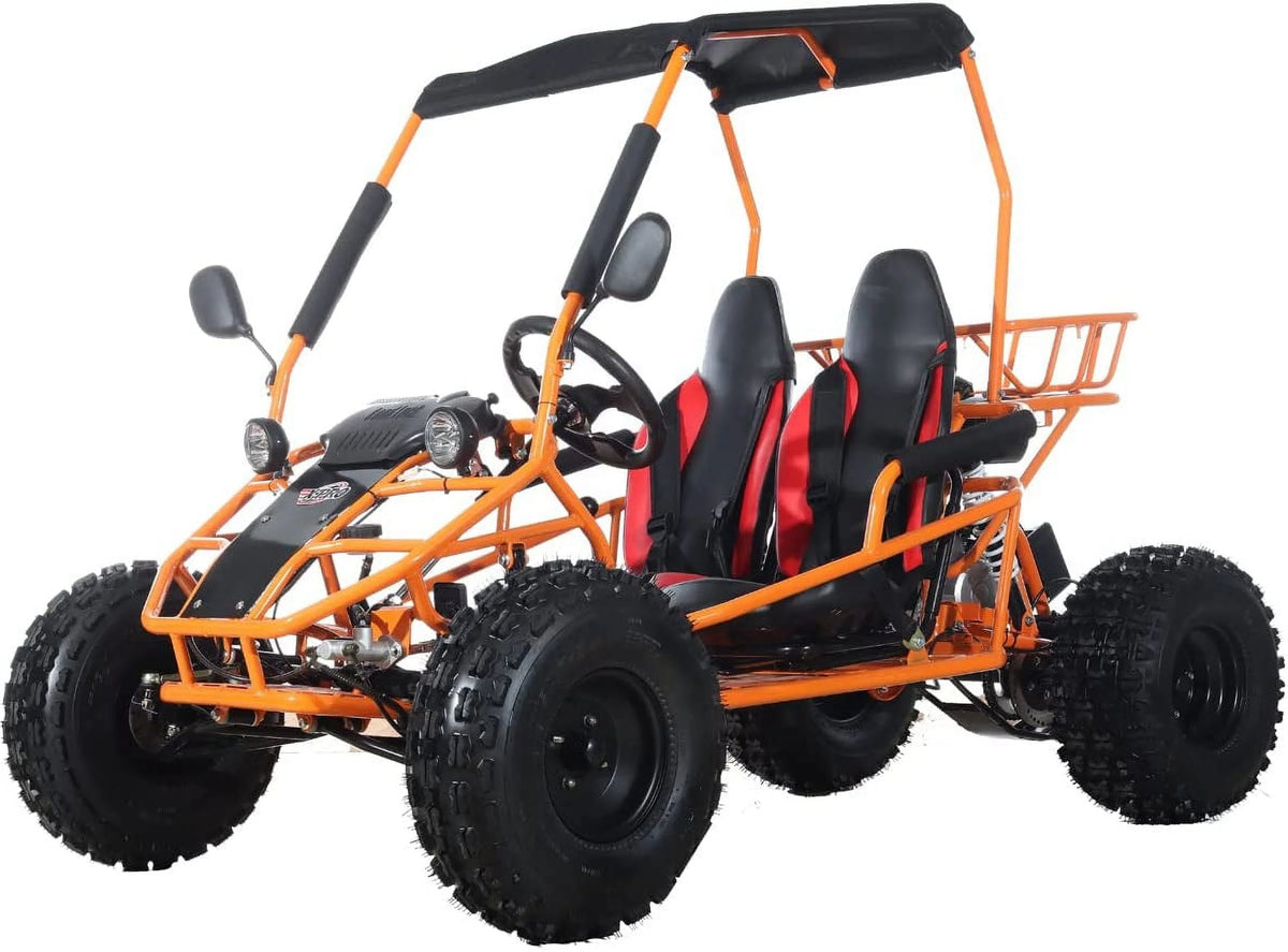 125cc Gas Powered Go Kart 3 Semi-Automatic Transmission with Reverse J389205
