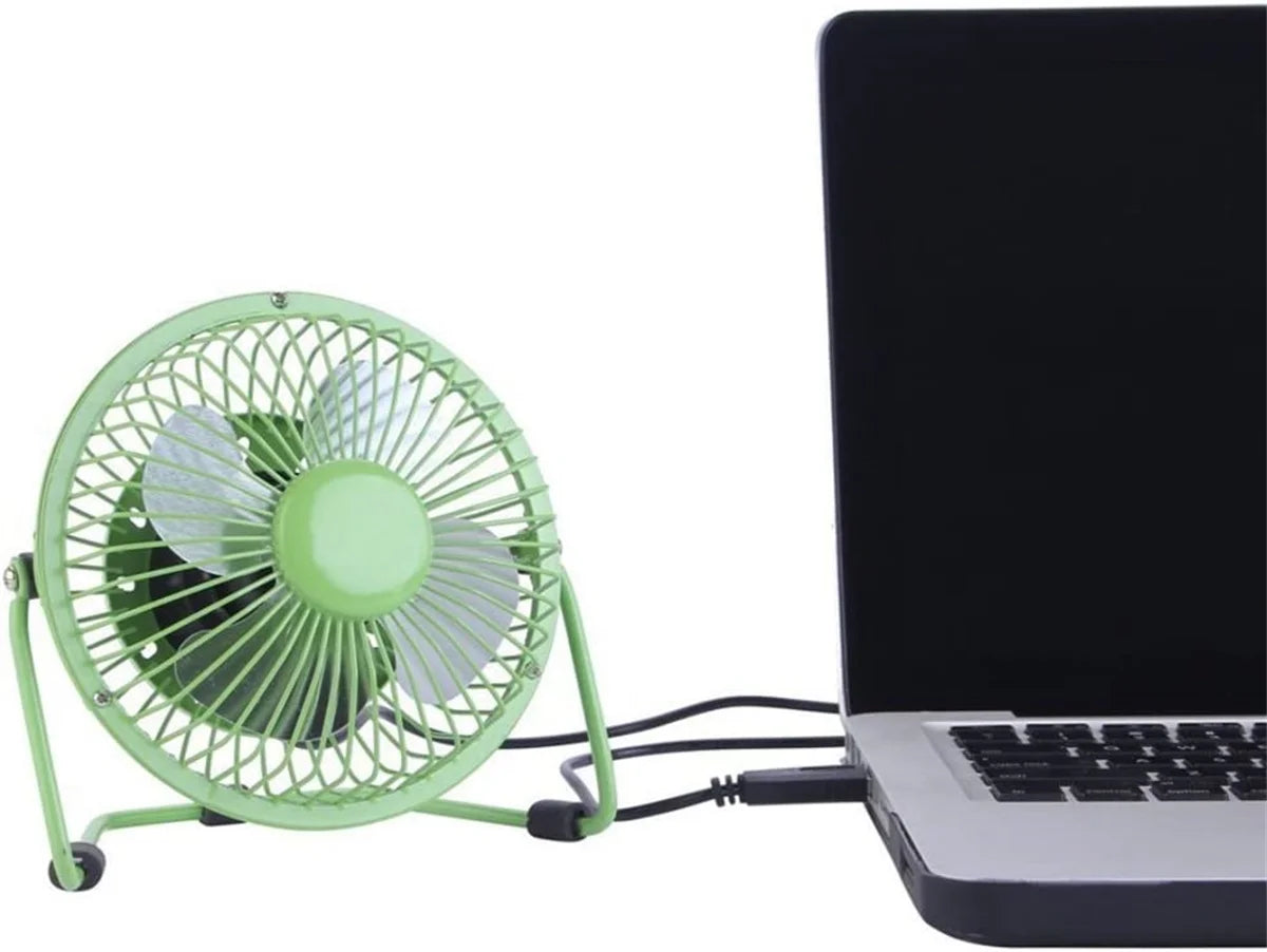 4-inch Mini Metal USB Desk Fan I5407