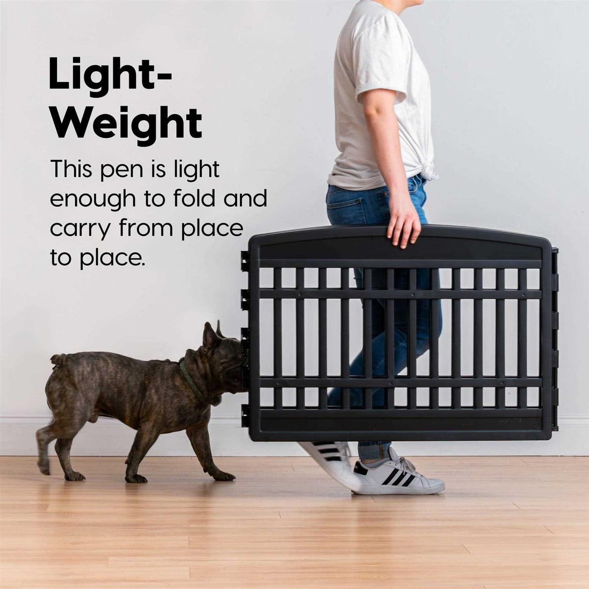24” 2-Panel Exercise Pet Playpen Q81333