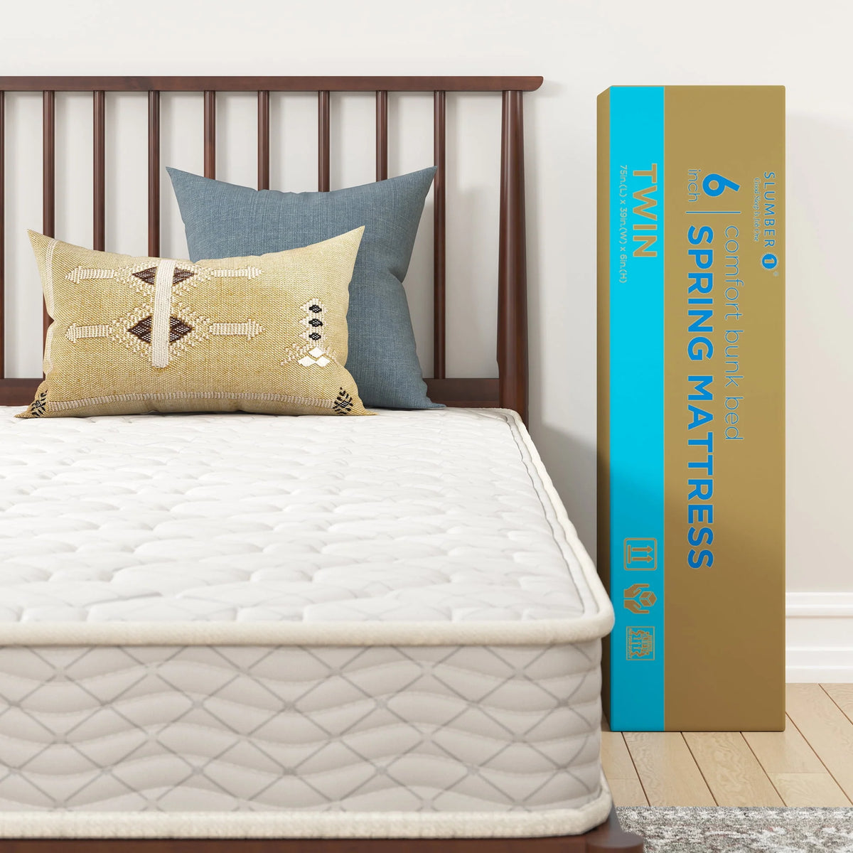 6 Innerspring Twin Mattress F5401