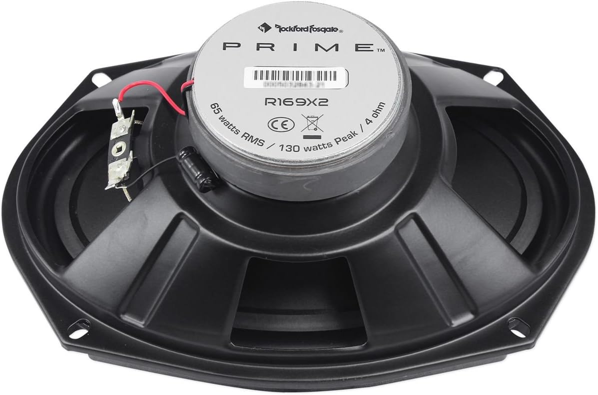 6x9 260W 2-Way Car Audio Pair of Speakers with 2 Sealed Enclosures R394705