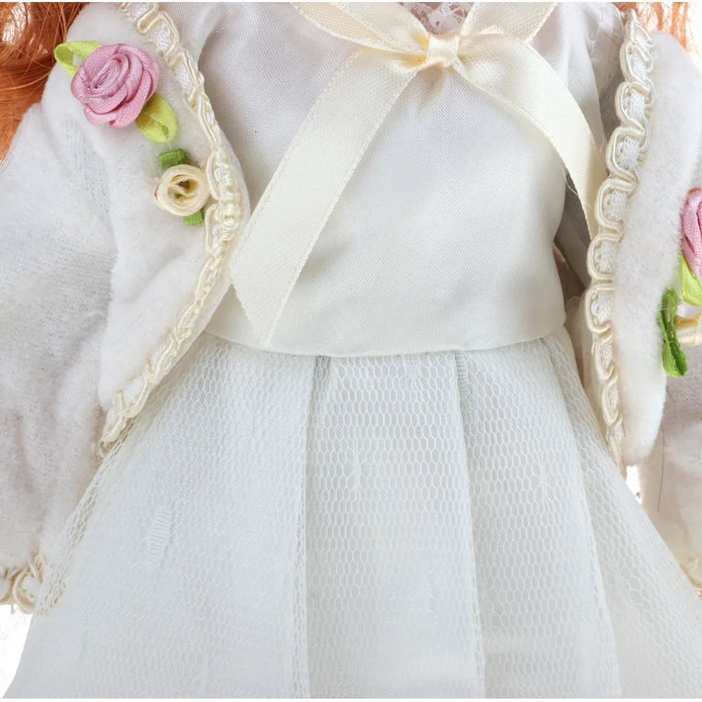 12inch Porcelain Doll with Stand L339163